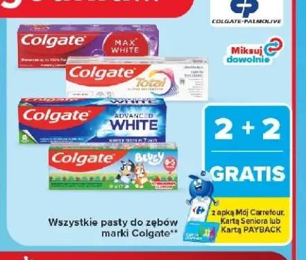 Pasty do zębów Colgate +4 warianty