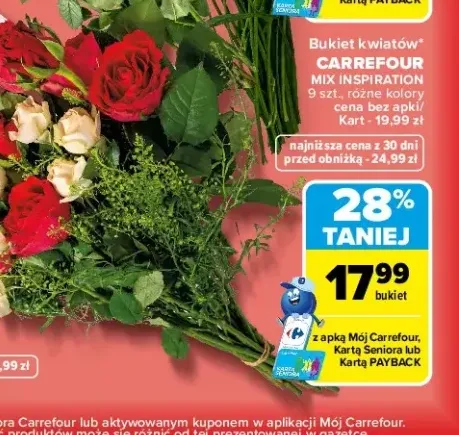 Bukiet kwiatów Carrefour Mix Inspiration