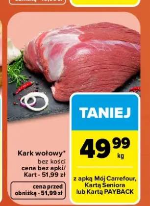 Kark wołowy bez kości