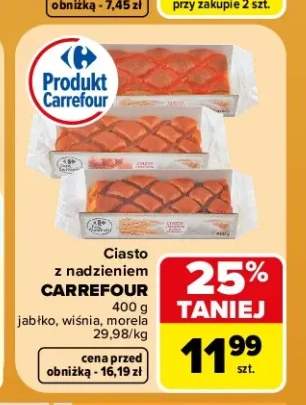 Ciasto z nadzieniem Carrefour