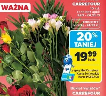 Bukiet kwiatów Carrefour Mix Inspiration