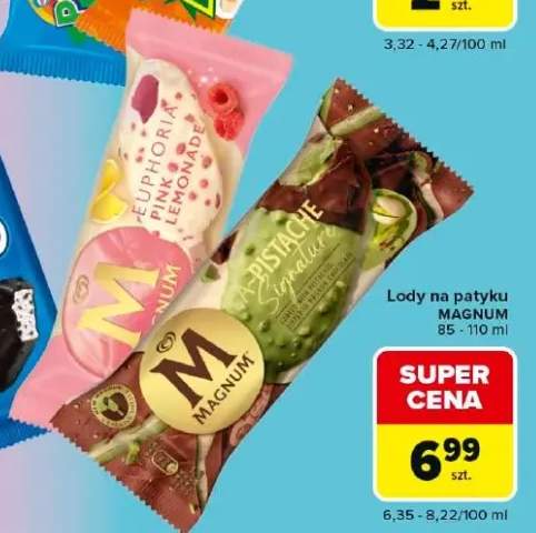 Lody na patyku Magnum Pistachio Signature +1 wariant