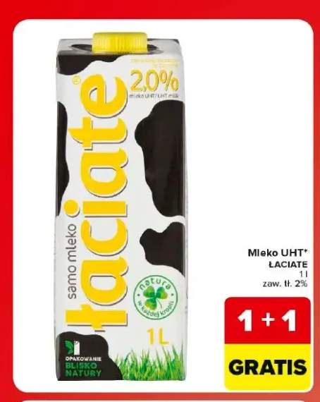 Mleko UHT Łaciate 2%