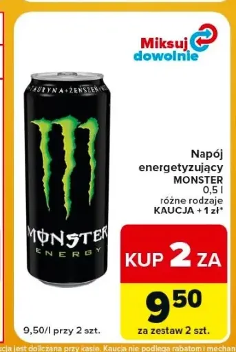 Napój energetyzujący Monster