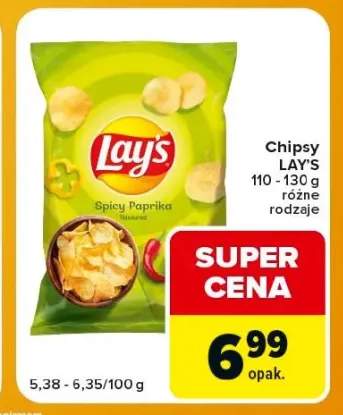 Chipsy Lay's Spicy Paprika