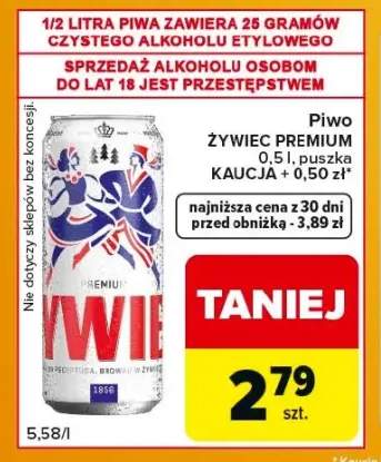 Piwo Żywiec Premium