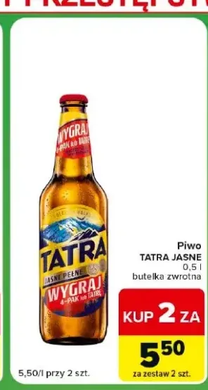 Piwo Tatra Jasne