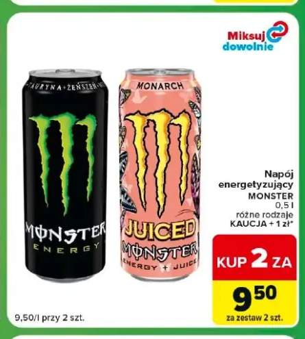 Napój energetyzujący Juiced Monster Monarch +1 wariant