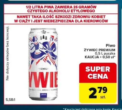 Piwo Żywiec Premium