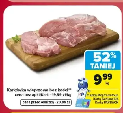 Karkówka wieprzowa bez kości