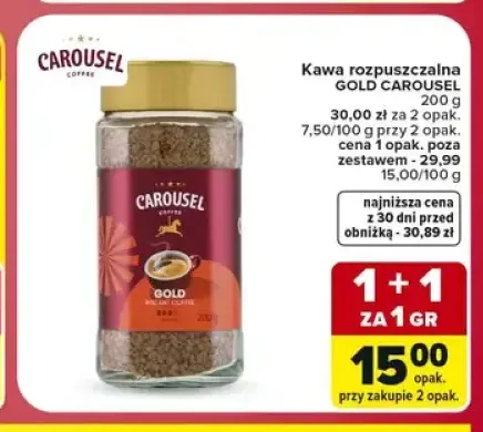 Kawa rozpuszczalna Gold Carousel