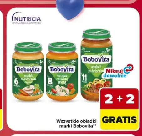 Obiadki Bobovita +3 warianty
