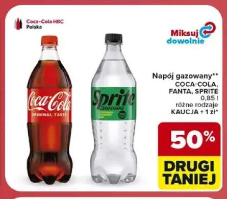 Napój gazowany Coca-Cola +2 warianty