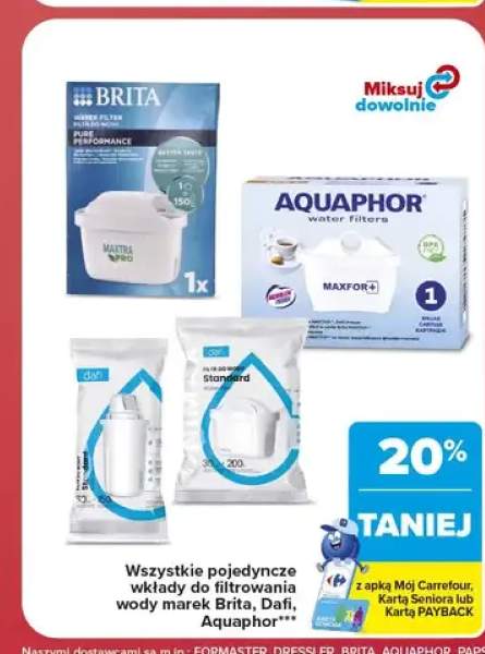 Wkład filtrujący Brita Maxtra Pro +3 warianty