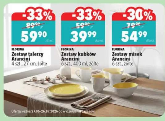 zestaw obiadowy