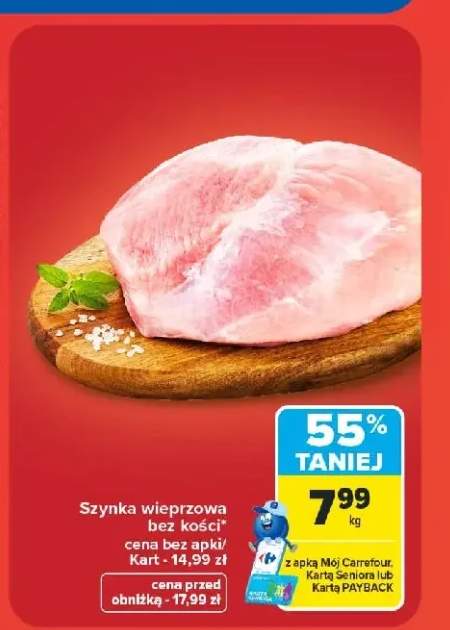 Szynka wieprzowa bez kości