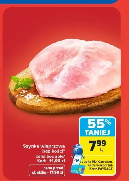 Szynka wieprzowa bez kości