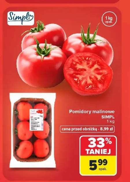 Pomidory malinowe Simpl
