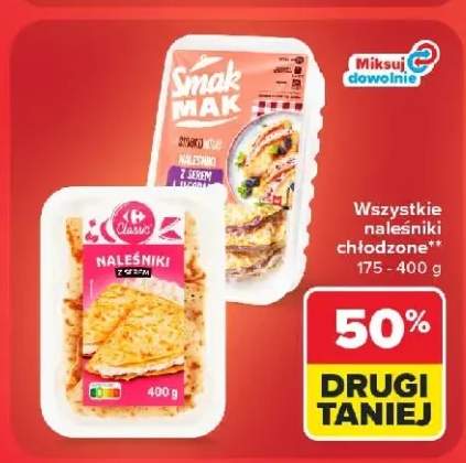 Naleśniki chłodzone +2 warianty