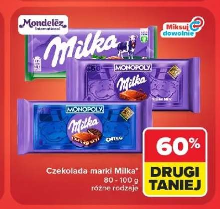Czekolada Milka Oreo +2 warianty