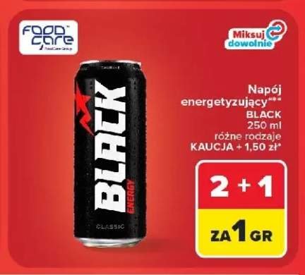 Napój energetyzujący Black Classic