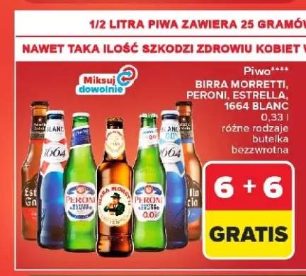 Piwo Birra Moretti +3 warianty