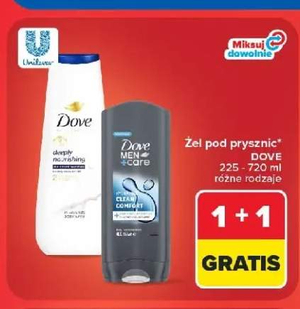 Żel pod prysznic Dove Deeply Nourishing +1 wariant