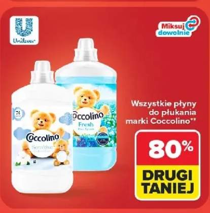Płyny do płukania marki Coccolino +2 warianty