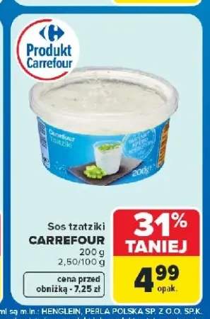 Sos tzatziki Carrefour