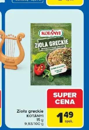 Zioła greckie Kotányi