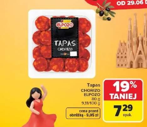 Tapas Chorizo ElPozo