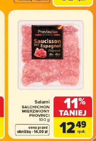 Salami Salchichon mierzwiony Provincias