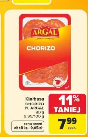 Kiełbasa Chorizo Argal