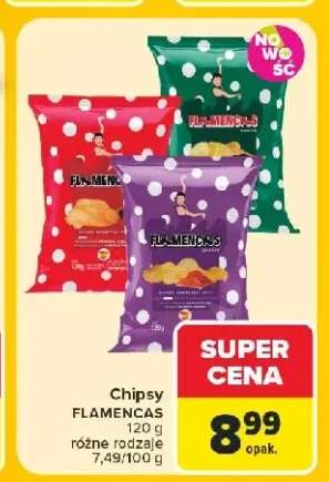 Chipsy Flamencas Sabor Jamon +2 warianty