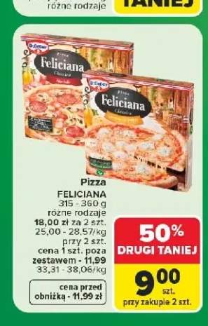 Pizza Feliciana Classica Speciale Dr. Oetker +1 wariant