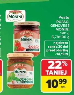 Pesto Rosso Monini +1 wariant