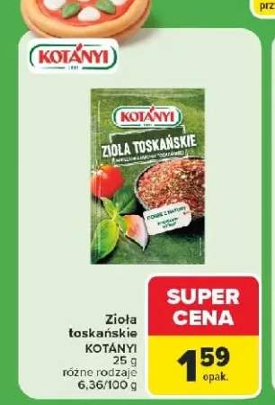 Zioła toskańskie Kotányi