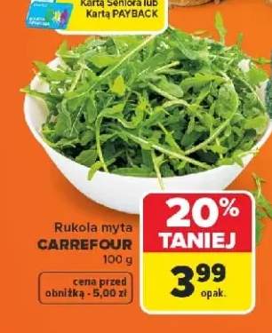 Rukola myta Carrefour