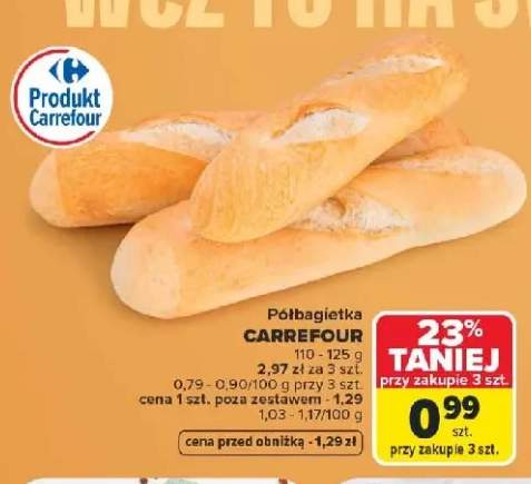 Półbagietka Carrefour