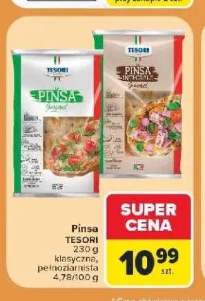 Pinsa klasyczna Tesori +1 wariant