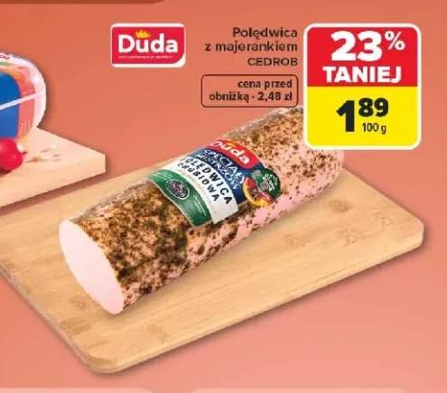 Polędwica z majerankiem Cedrob Duda