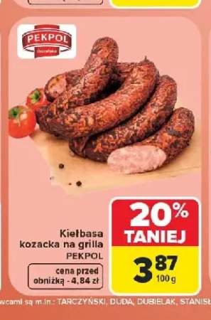 Kiełbasa kozacka na grilla Pekpol