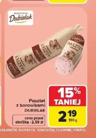 Pasztet z borowikami Dubielak