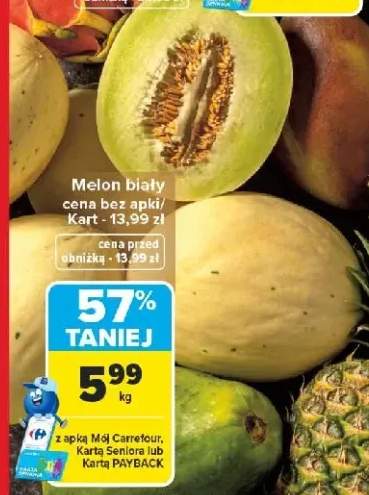 Melon biały
