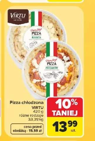 Pizza chłodzona Virtu Papa Luigi Piccante