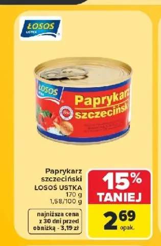 Paprykarz szczeciński Łosoś Ustka