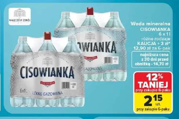 Woda mineralna Cisowianka 6-pak
