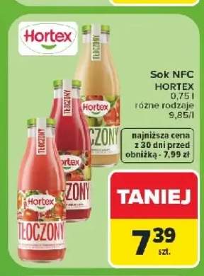 Sok NFC tłoczony Hortex +1 wariant