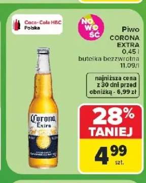 Piwo Corona Extra