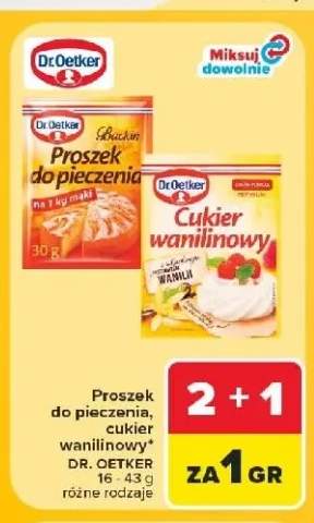 Proszek do pieczenia Dr. Oetker +1 wariant